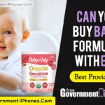 Can you Buy Formula with EBT